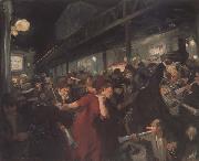 John sloan Election Night (mk43) oil painting picture wholesale
